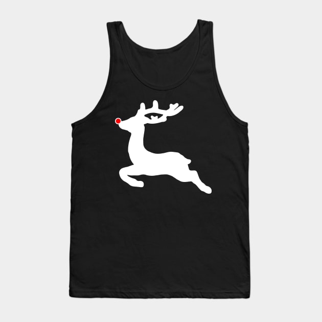 Rudolph Christmas Tank Top by bubbsnugg